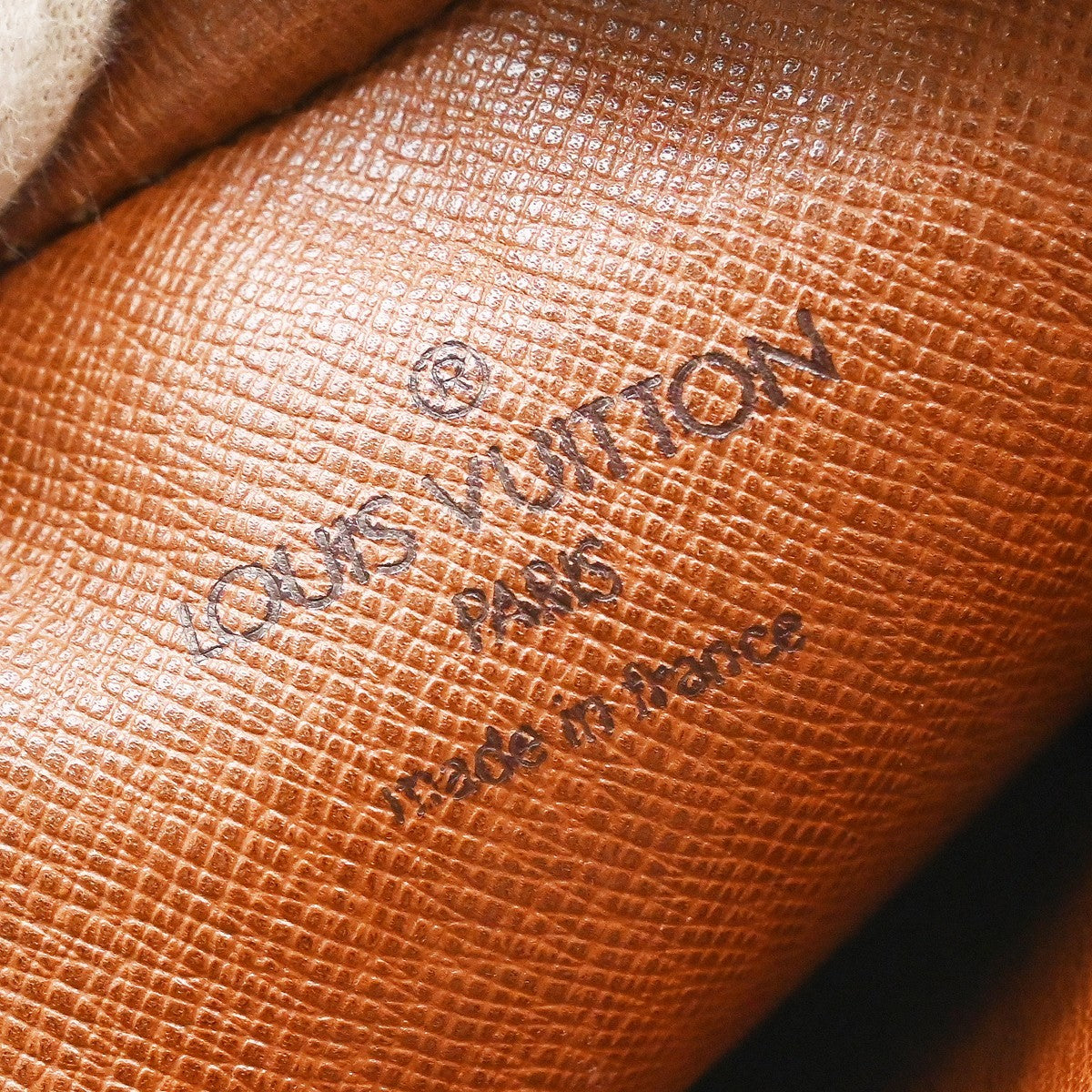 Louis Vuitton Danube Handbag Monogram Canvas Brown Canvas Shoulder Bag Bag (Pre-Owned)