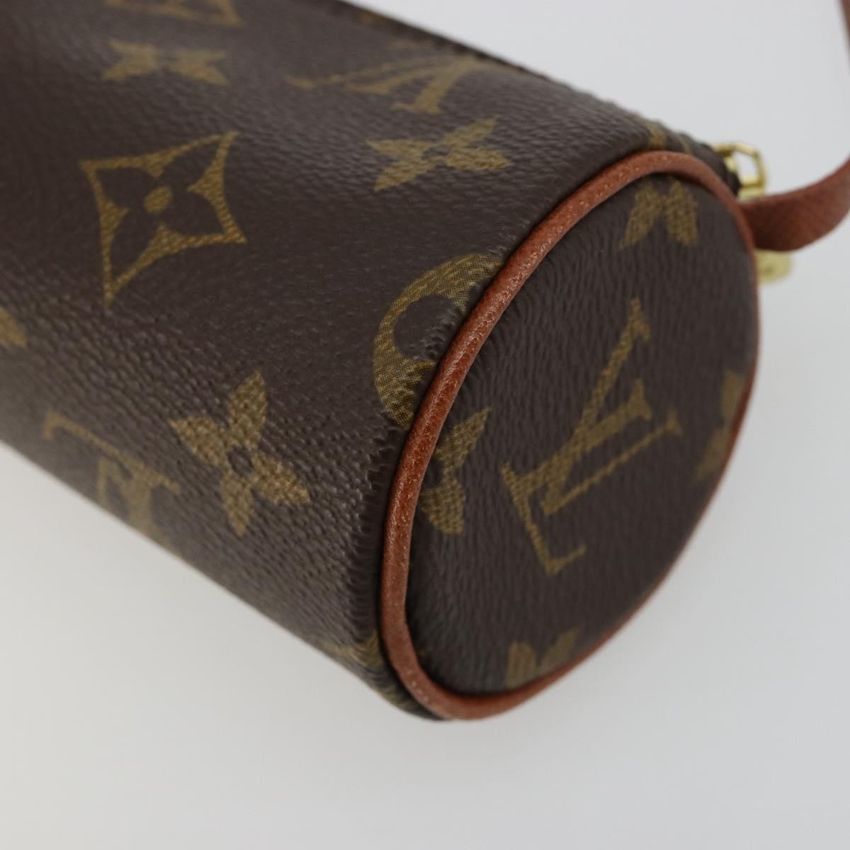 Louis Vuitton Papillon Pochette Monogram Canvas Brown Canvas Clutche & Pouche Bag (Pre-Owned)