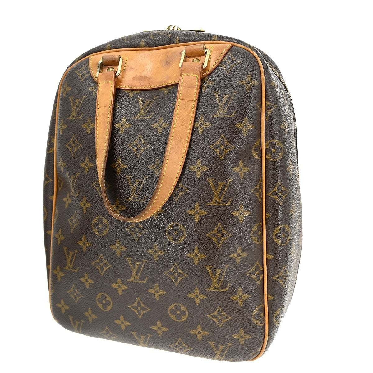 Louis Vuitton Excursion Handbag Monogram Canvas Brown Canvas Handbag (Pre-Owned)