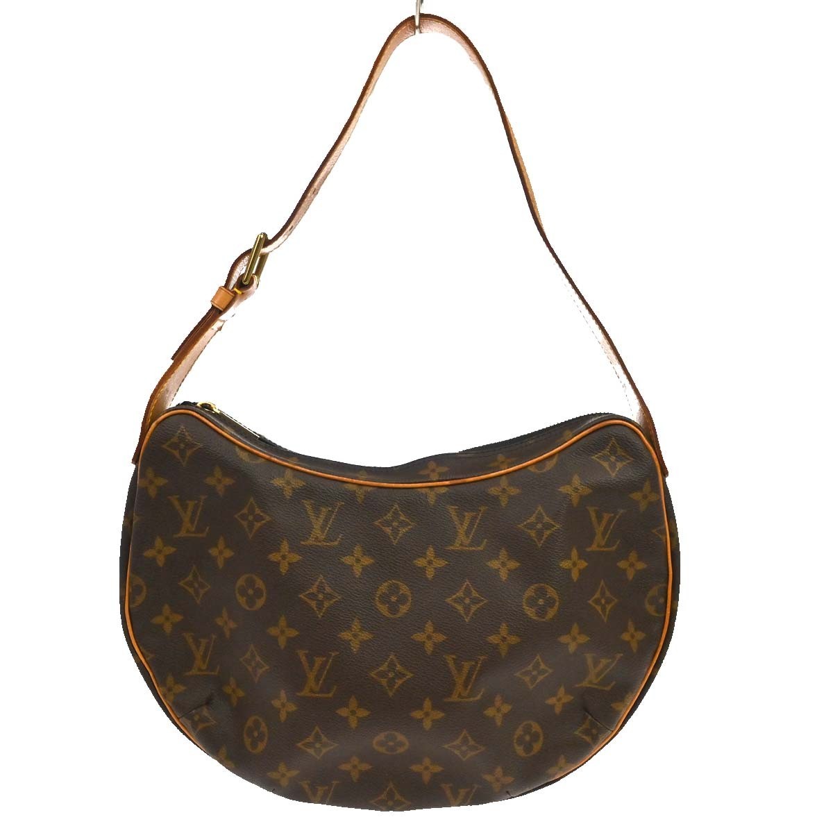 Louis Vuitton Croissant Handbag Monogram Canvas Brown Canvas Handbag (Pre-Owned)