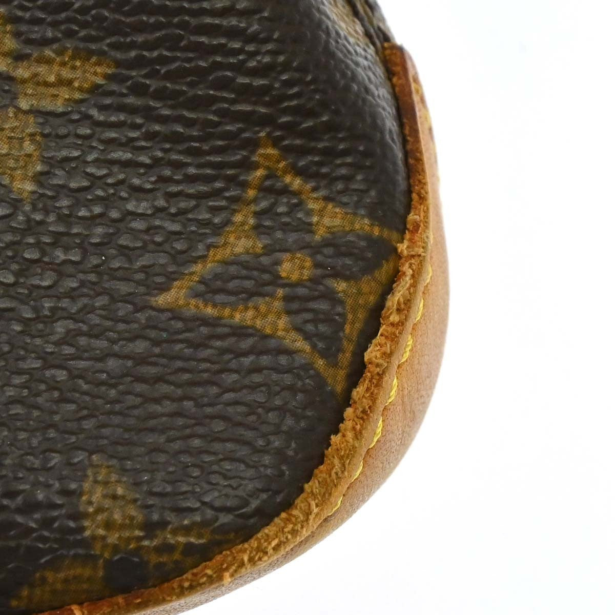 Louis Vuitton Trotteur Handbag Monogram Canvas Brown Canvas Clutche & Pouche Bag (Pre-Owned)