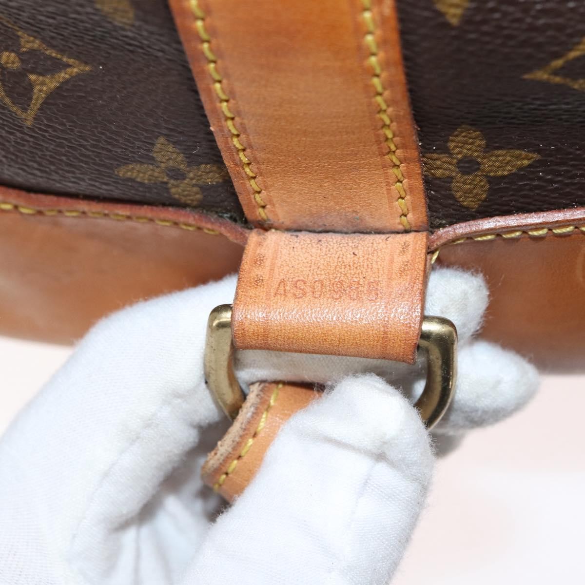 Louis Vuitton Randonnee Backpack Monogram Canvas Brown Canvas Shoulder Bag Bag (Pre-Owned)