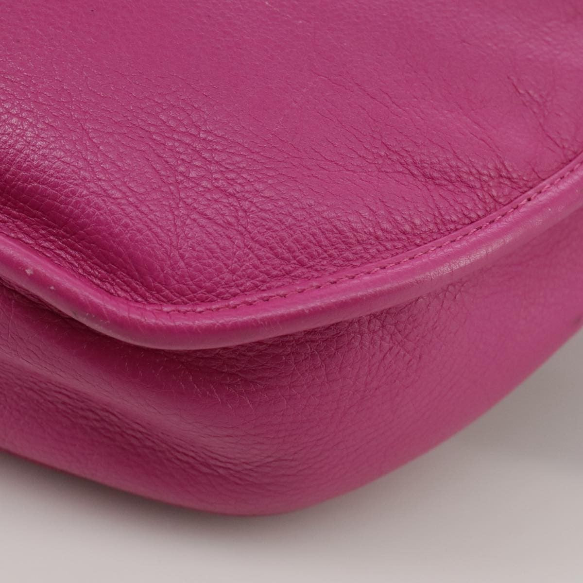 Loewe Heritage Messenger Leather Pink Leather Shoulder Bag Bag (Pre-Owned)
