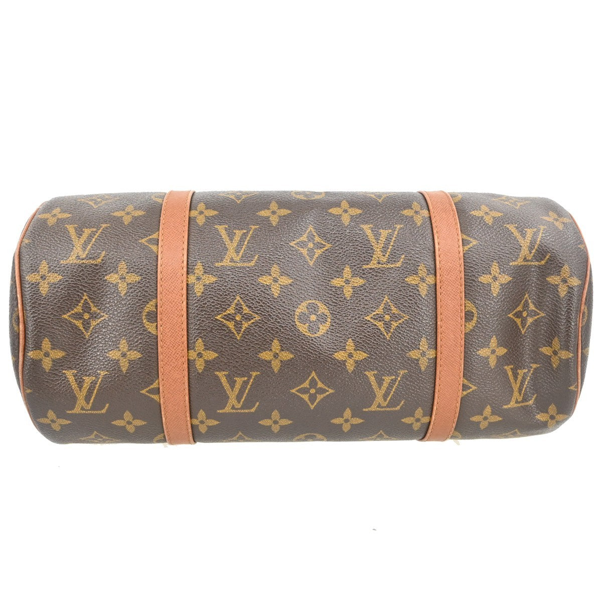 Louis Vuitton Papillon Handbag Monogram Canvas Brown Canvas Handbag (Pre-Owned)