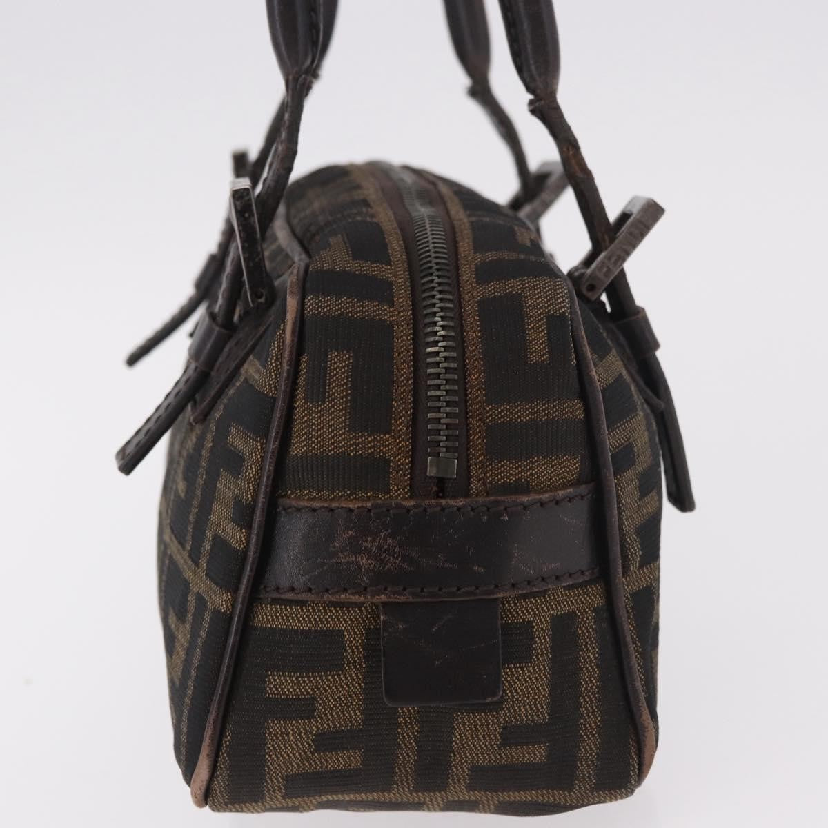 Fendi Zucca Tote Bag Ff Motif Multicolour Canvas Shoulder Bag Bag (Pre-Owned)