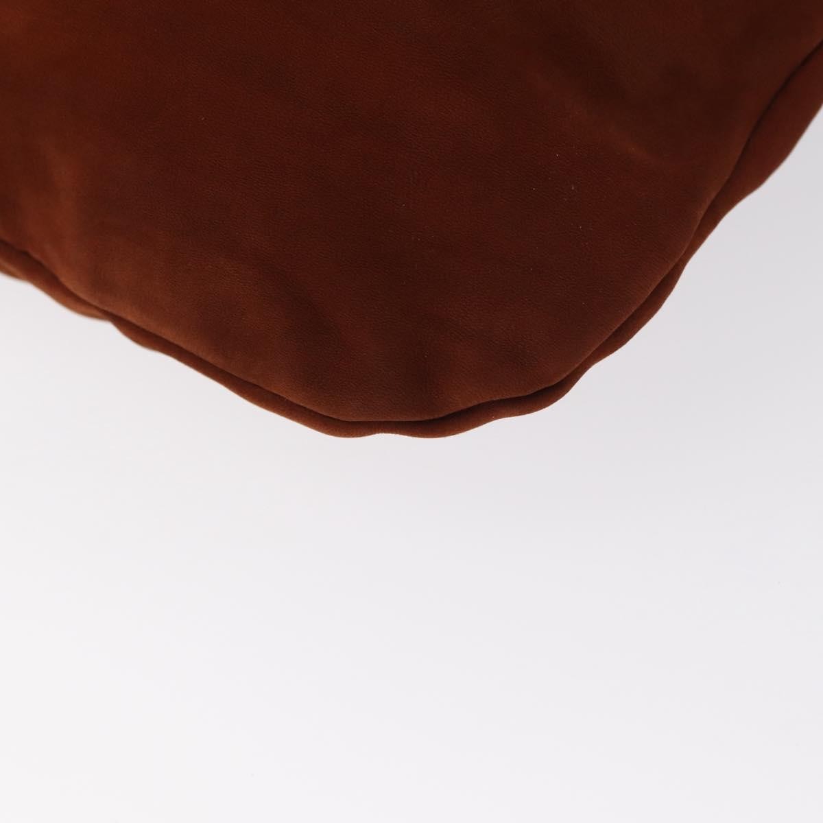 Gucci Pochette Suede Brown Suede Clutche & Pouche Bag (Pre-Owned)