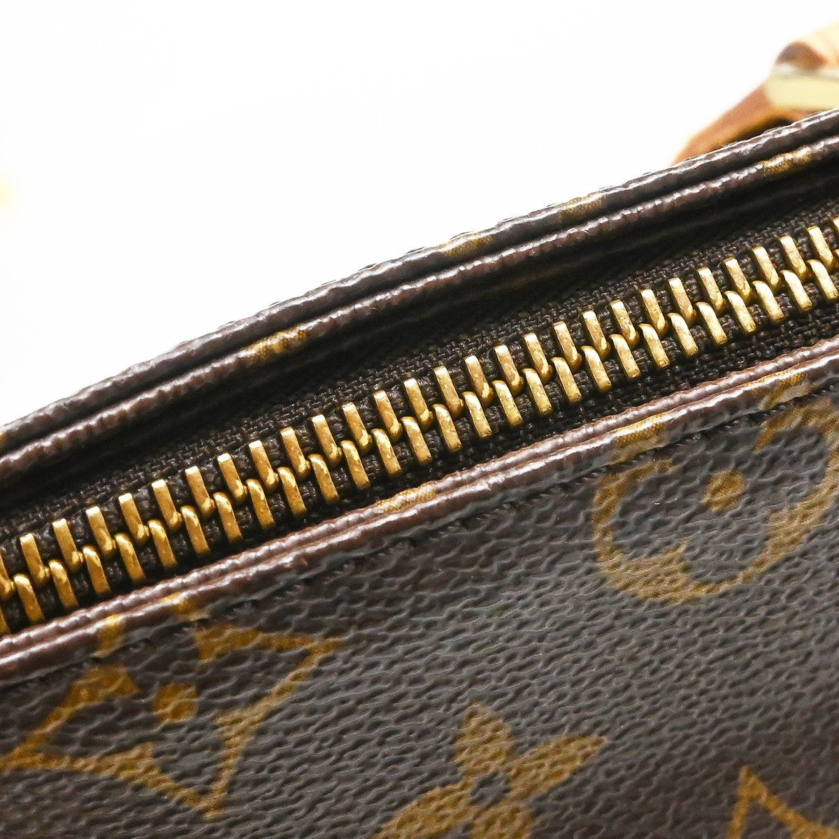 Louis Vuitton Cabas Piano Monogram Canvas Brown Canvas Tote Bag Bag (Pre-Owned)