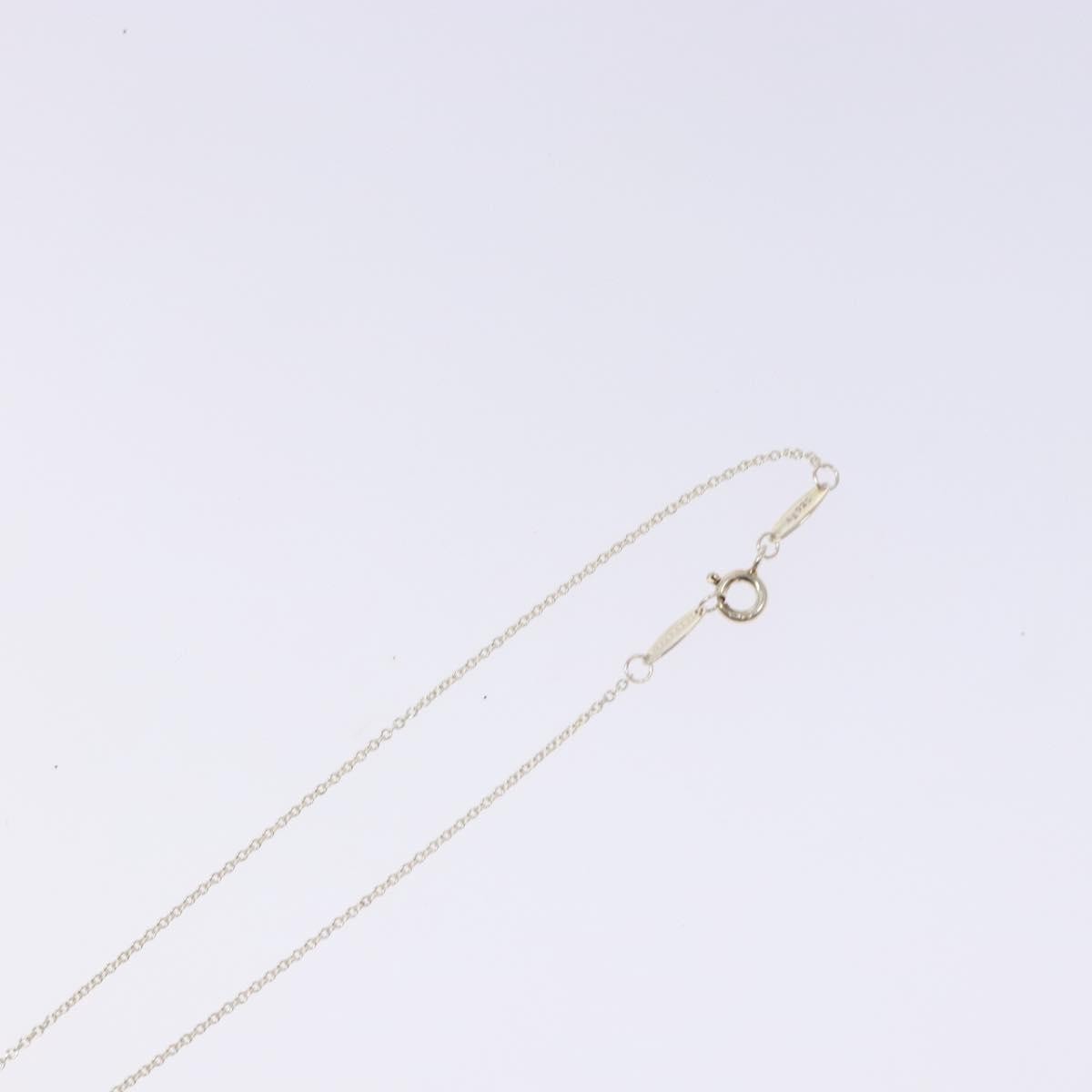 Tiffany & Co. Elsa Peretti Open Heart Pendant Necklace Sterling Silver Silver Silver Necklace Jewelry (Pre-Owned)