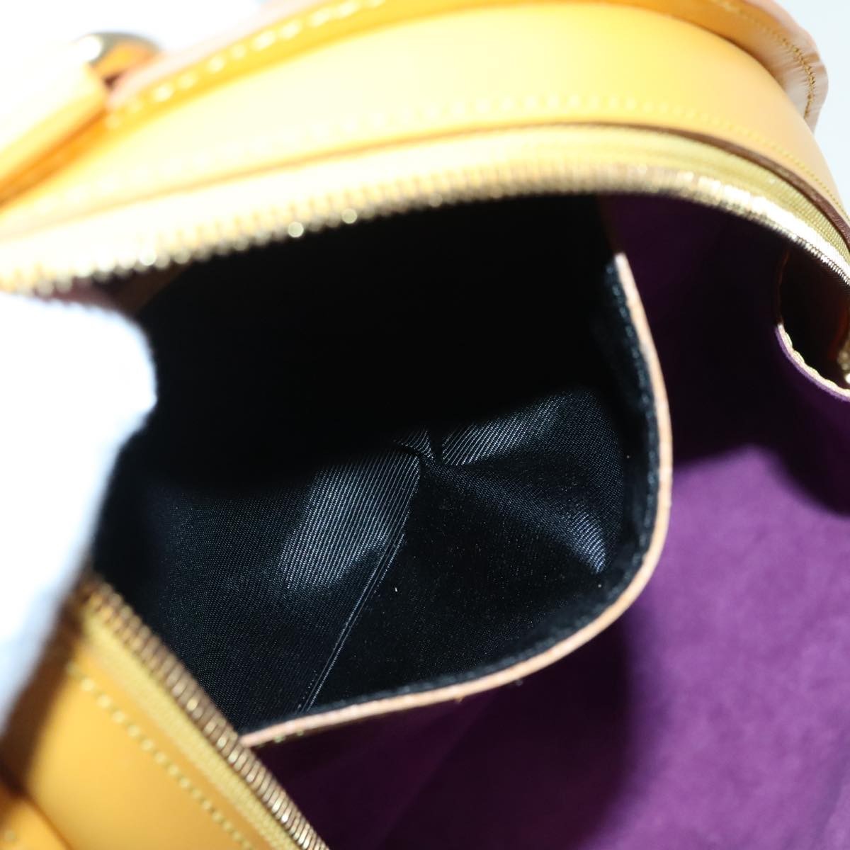 Louis Vuitton Mabillon Backpack Epi Leather Yellow Leather Backpack Bag (Pre-Owned)