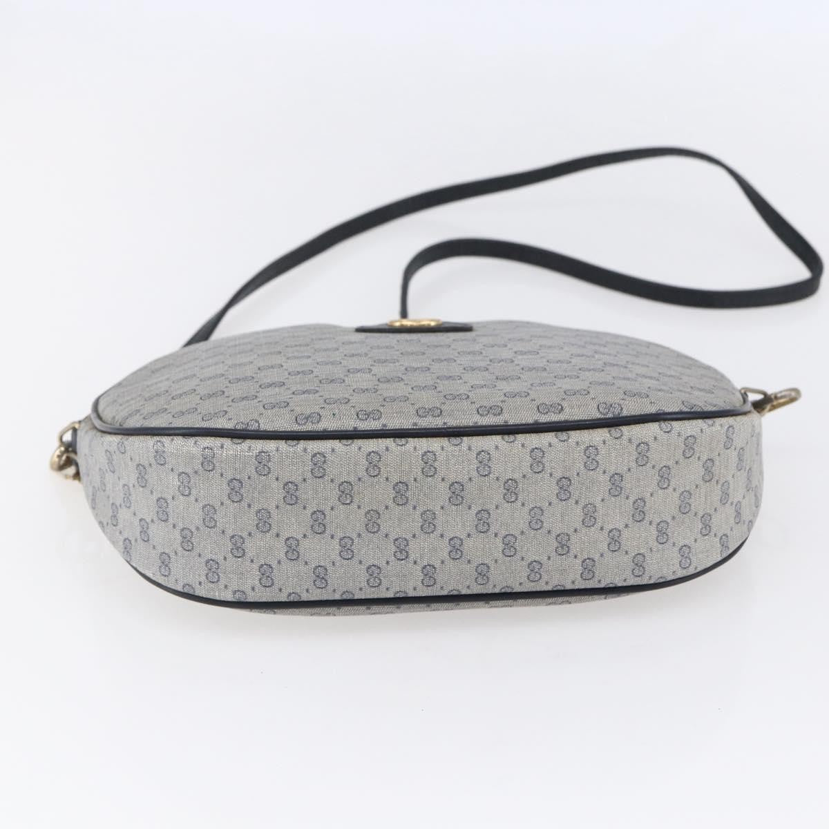 Gucci Micro Gg Supreme Shoulder Bag Gg Canvas Navy Canvas Shoulder Bag Bag (Pre-Owned)