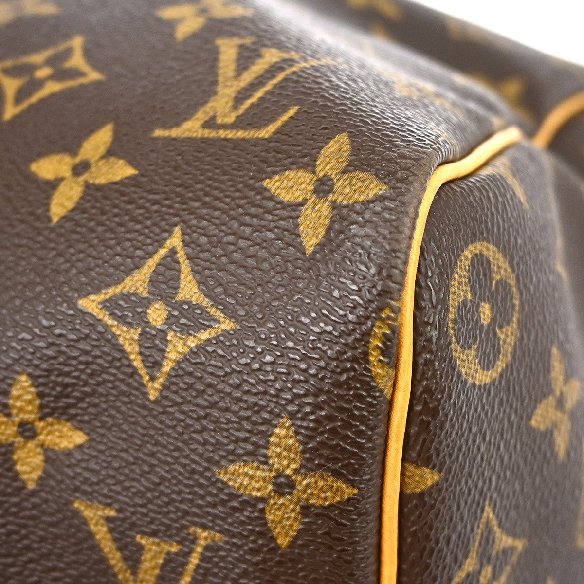 Louis Vuitton Keepall Bag Monogram Canvas Brown Canvas Travel Bag Bag (Pre-Owned)
