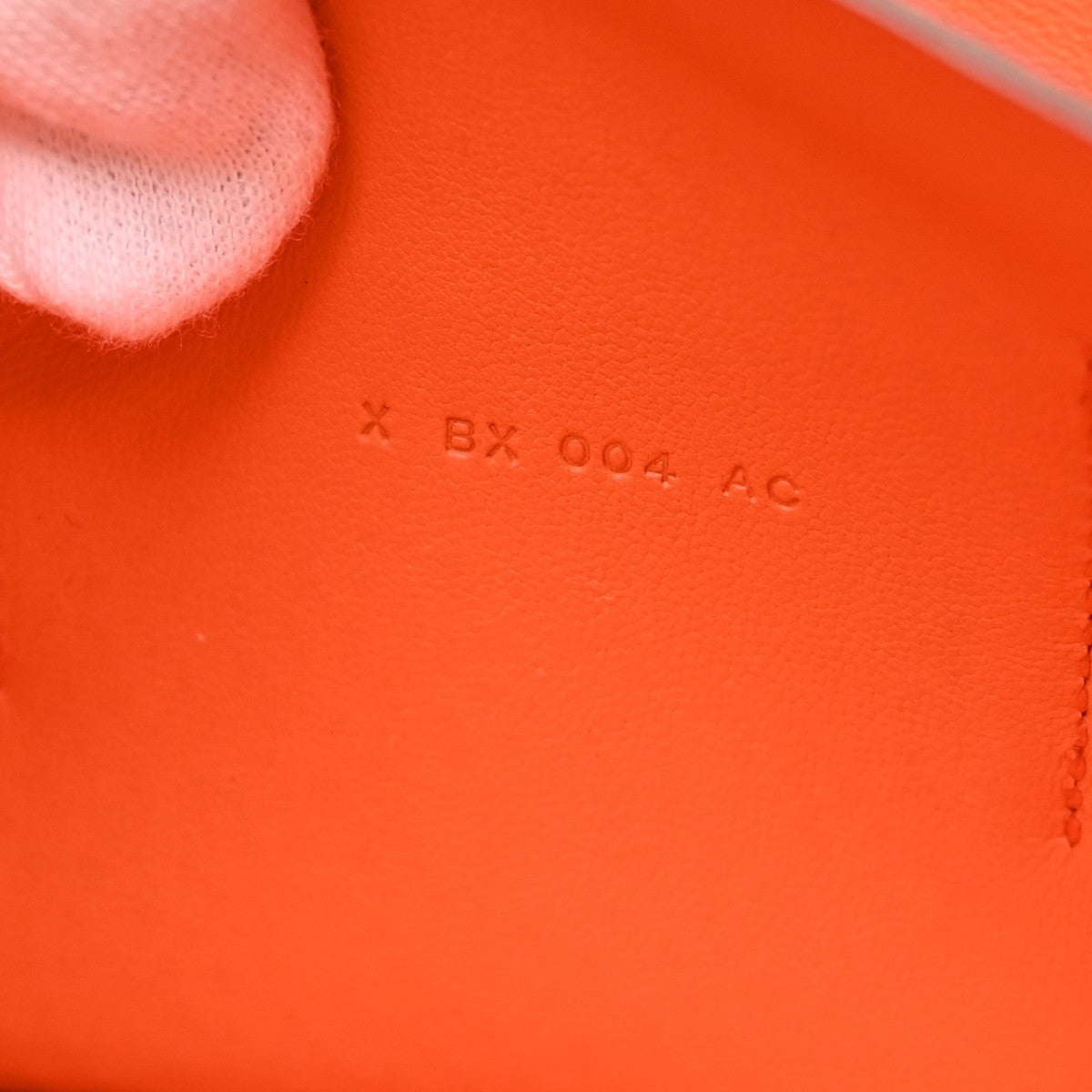 Hermes Dogon Duo Combined Wallet Leather Orange Leather Wallets Accessory (Pre-Owned)