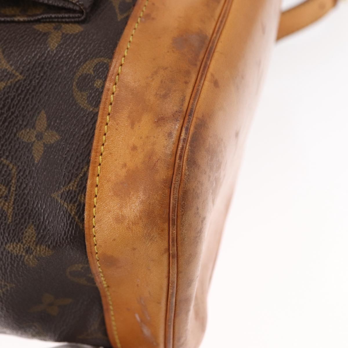 Louis Vuitton Vintage Montsouris Backpack Monogram Canvas Brown Canvas Backpack Bag (Pre-Owned)