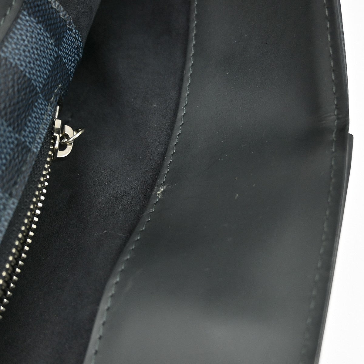 Louis Vuitton Cabas Voyage Damier Cobalt Black Canvas Tote Bag Bag (Pre-Owned)