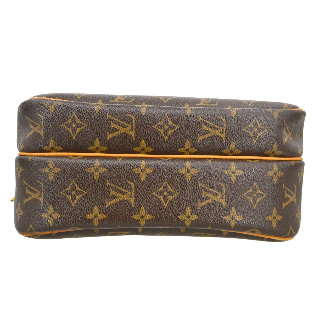 Louis Vuitton Reporter Bag Monogram Canvas Brown Canvas Shoulder Bag Bag (Pre-Owned)