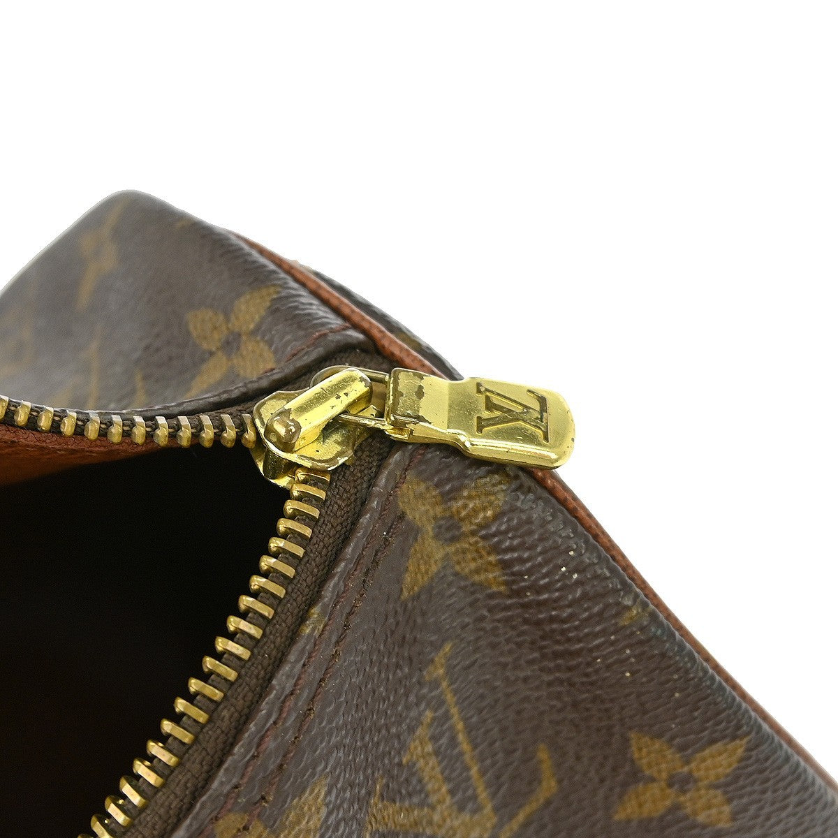 Louis Vuitton Papillon Handbag Monogram Canvas Brown Canvas Handbag (Pre-Owned)