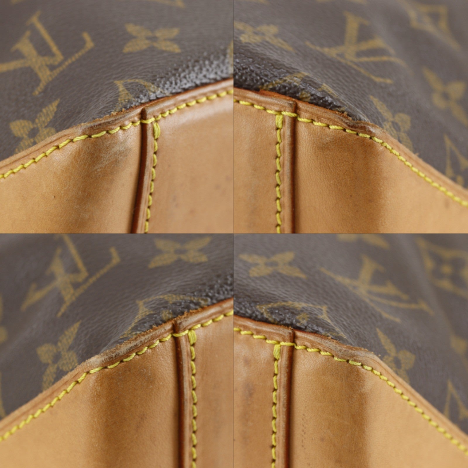 Louis Vuitton Cabas Piano Monogram Canvas Brown Canvas Tote Bag Bag (Pre-Owned)