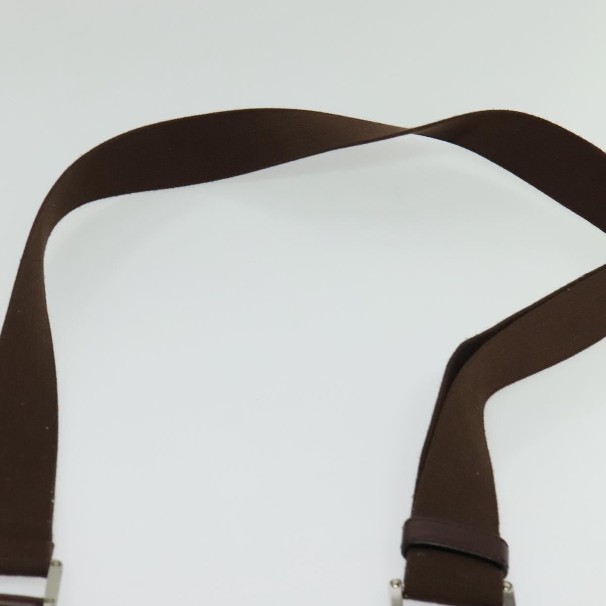 Loewe Anagram Shoulder Bag Leather Brown Leather Shoulder Bag Bag (Pre-Owned)