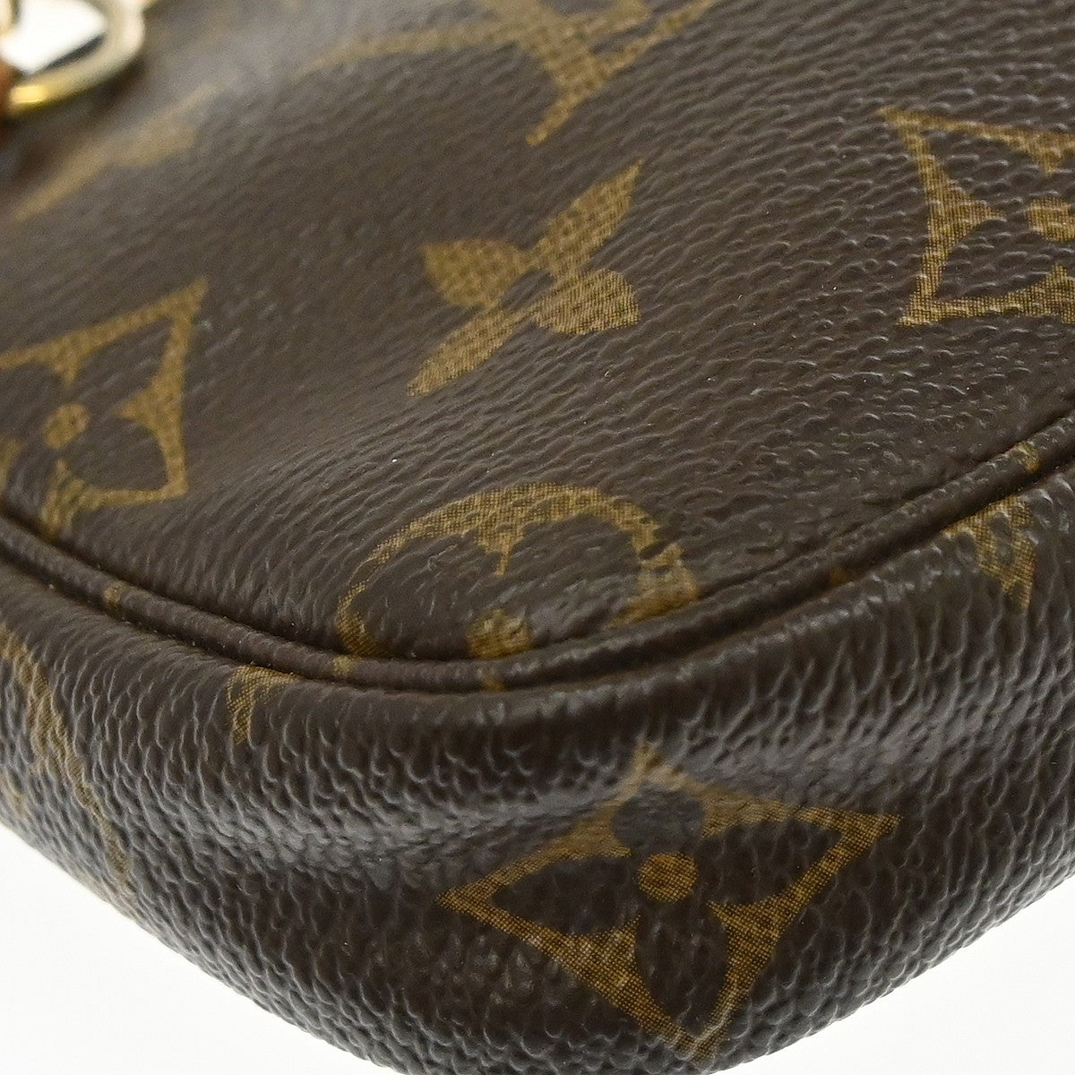 Louis Vuitton Pochette Accessoires Nm Monogram Canvas Brown Canvas Clutche & Pouche Bag (Pre-Owned)