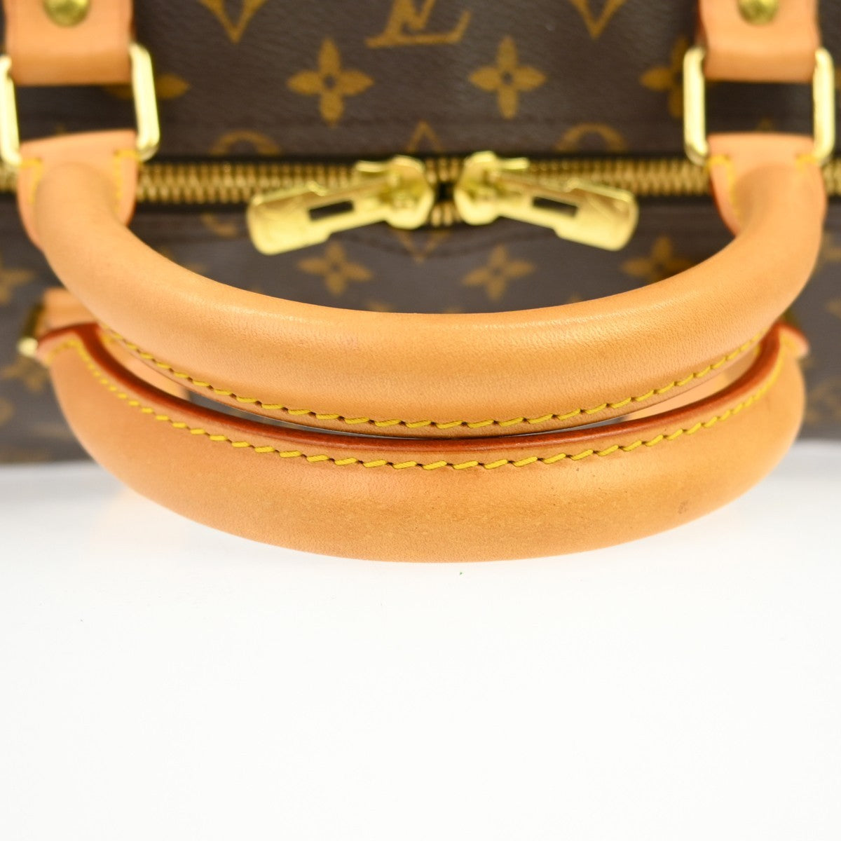 Louis Vuitton Keepall Bandouliere Bag Monogram Canvas Brown Canvas Travel Bag Bag (Pre-Owned)