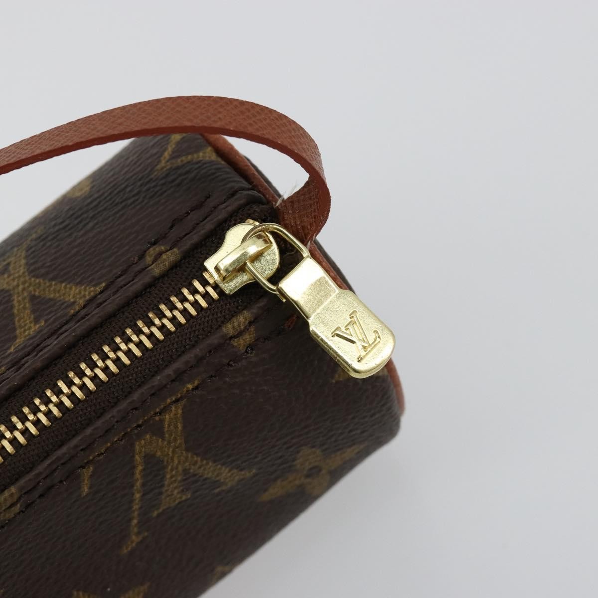 Louis Vuitton Papillon Pochette Monogram Canvas Brown Canvas Clutche & Pouche Bag (Pre-Owned)