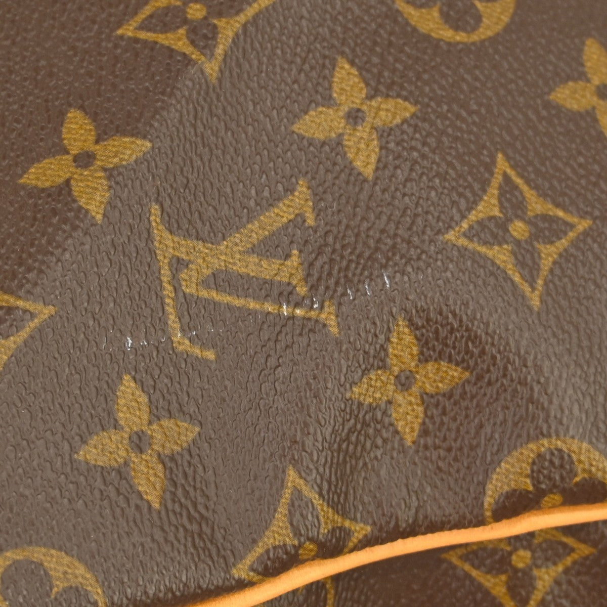 Louis Vuitton Keepall Bandouliere Bag Monogram Canvas Brown Canvas Travel Bag Bag (Pre-Owned)