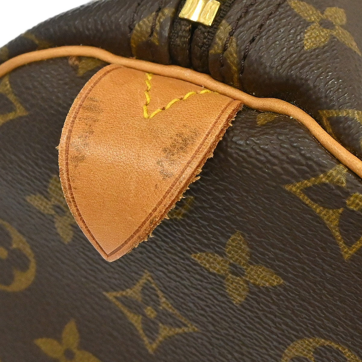 Louis Vuitton Keepall Bag Monogram Canvas Brown Canvas Travel Bag Bag (Pre-Owned)