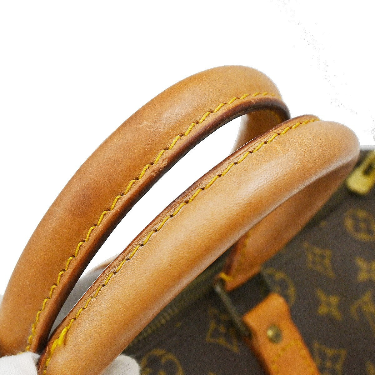 Louis Vuitton Keepall Bag Monogram Canvas Brown Canvas Travel Bag Bag (Pre-Owned)