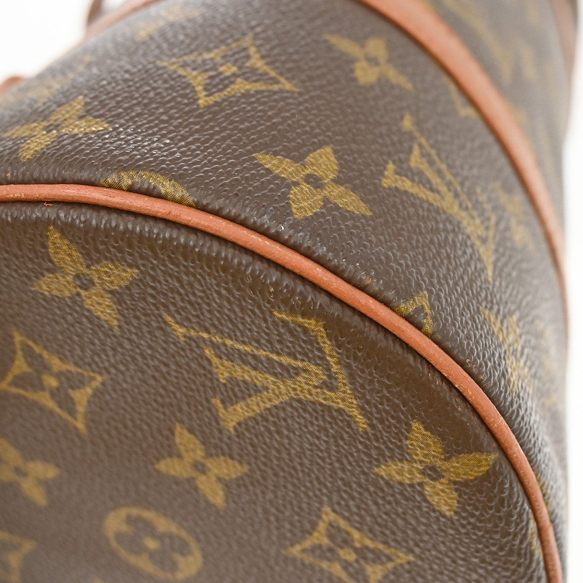 Louis Vuitton Papillon Handbag Monogram Canvas Brown Canvas Handbag (Pre-Owned)