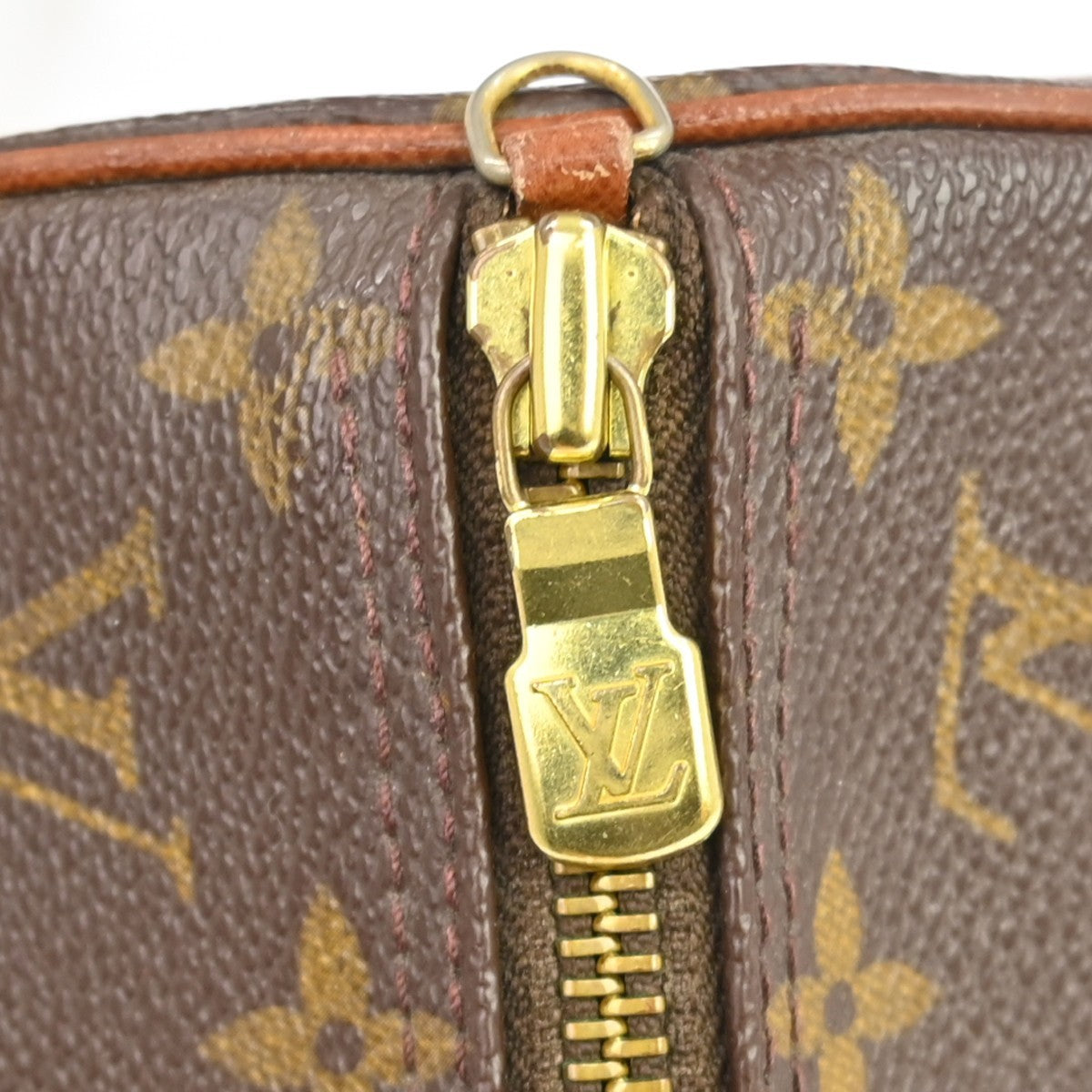 Louis Vuitton Papillon Handbag Monogram Canvas Brown Canvas Handbag (Pre-Owned)
