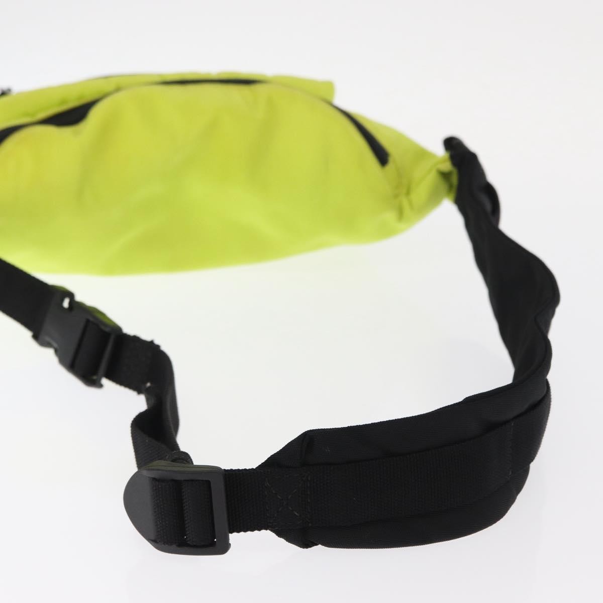 Balenciaga Explorer Belt Bag Nylon Yellow Nylon Shoulder Bag Bag (Pre-Owned)