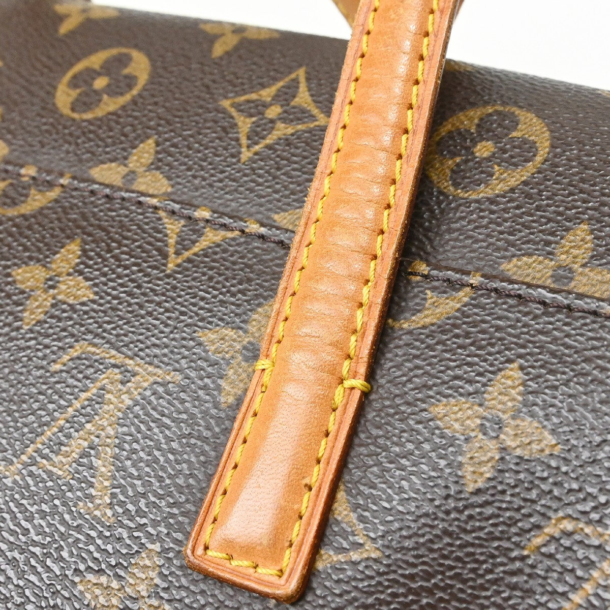 Louis Vuitton Sonatine Handbag Monogram Canvas Brown Canvas Handbag (Pre-Owned)