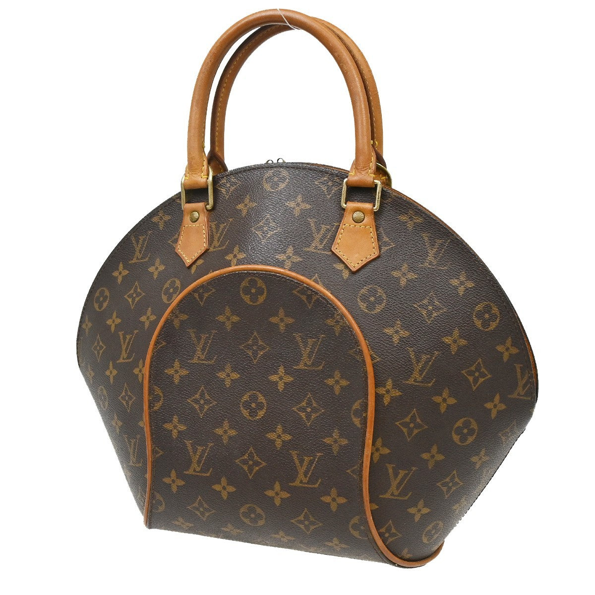 Louis Vuitton Ellipse Bag Monogram Canvas Brown Canvas Handbag (Pre-Owned)