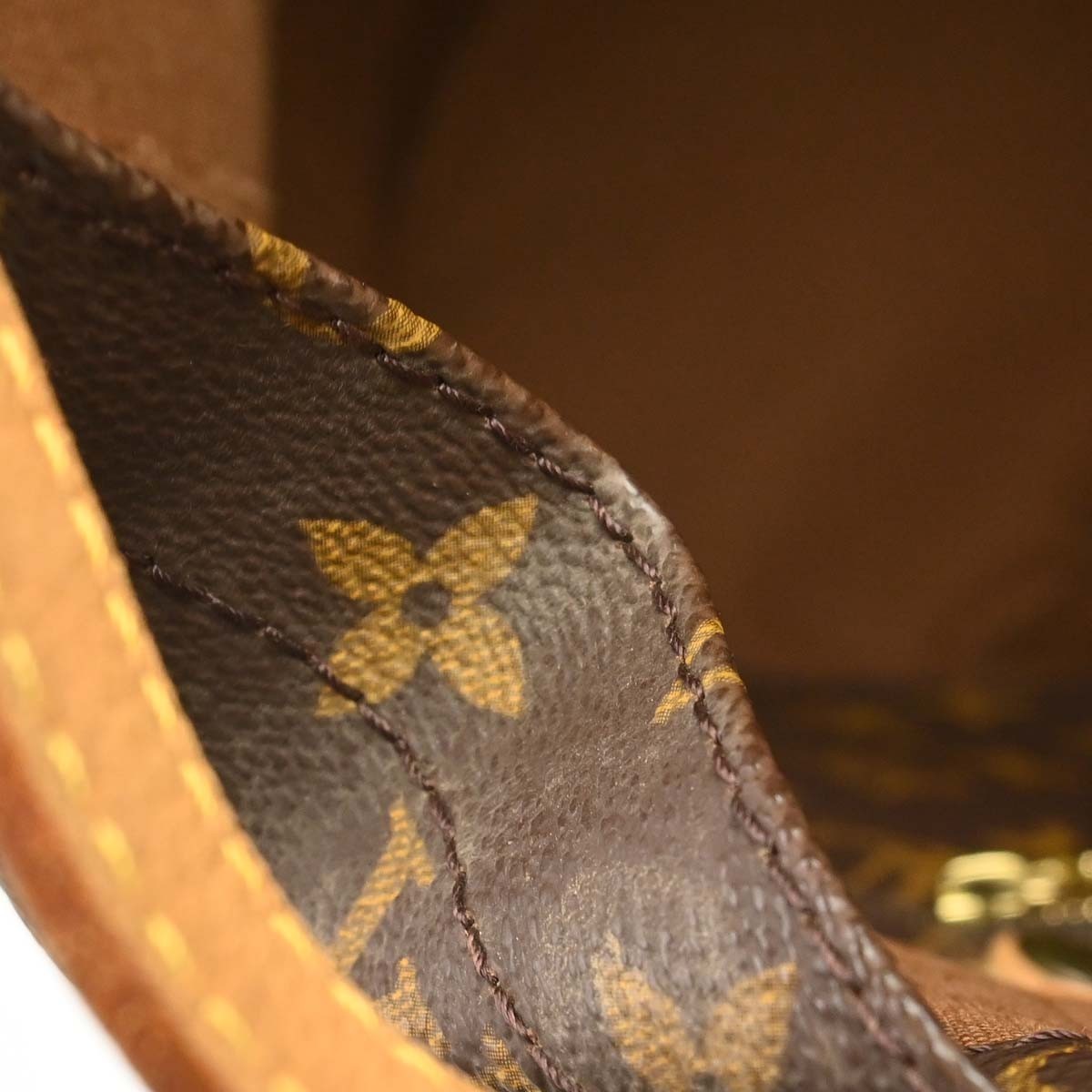 Louis Vuitton Randonnee Backpack Monogram Canvas Brown Canvas Shoulder Bag Bag (Pre-Owned)