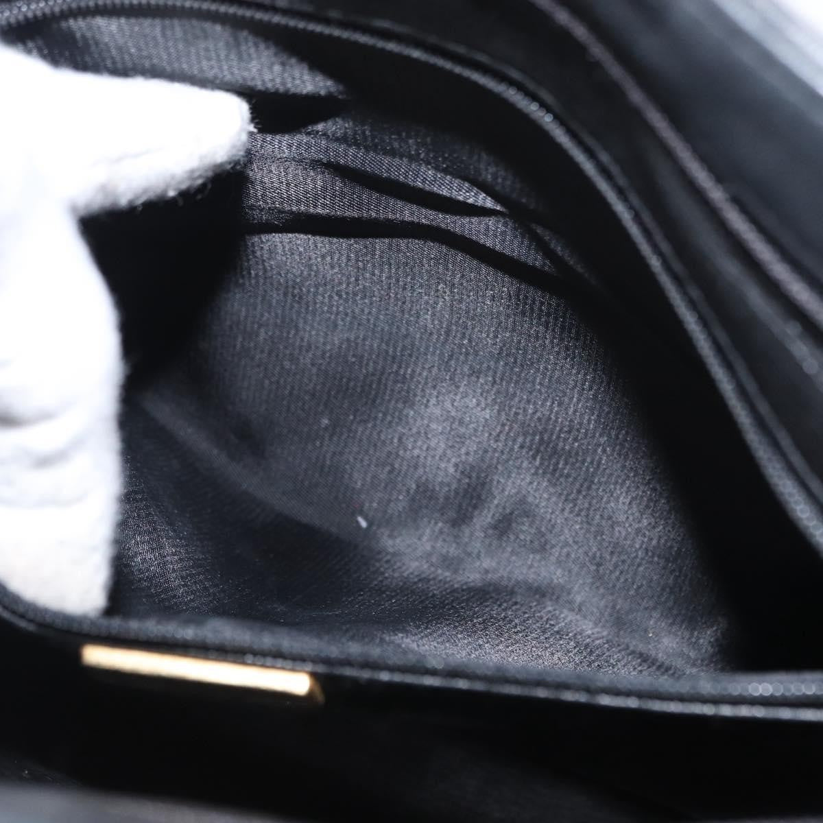 Givenchy Vintage 4G Shoulder Bag Leather Black Leather Shoulder Bag Bag (Pre-Owned)