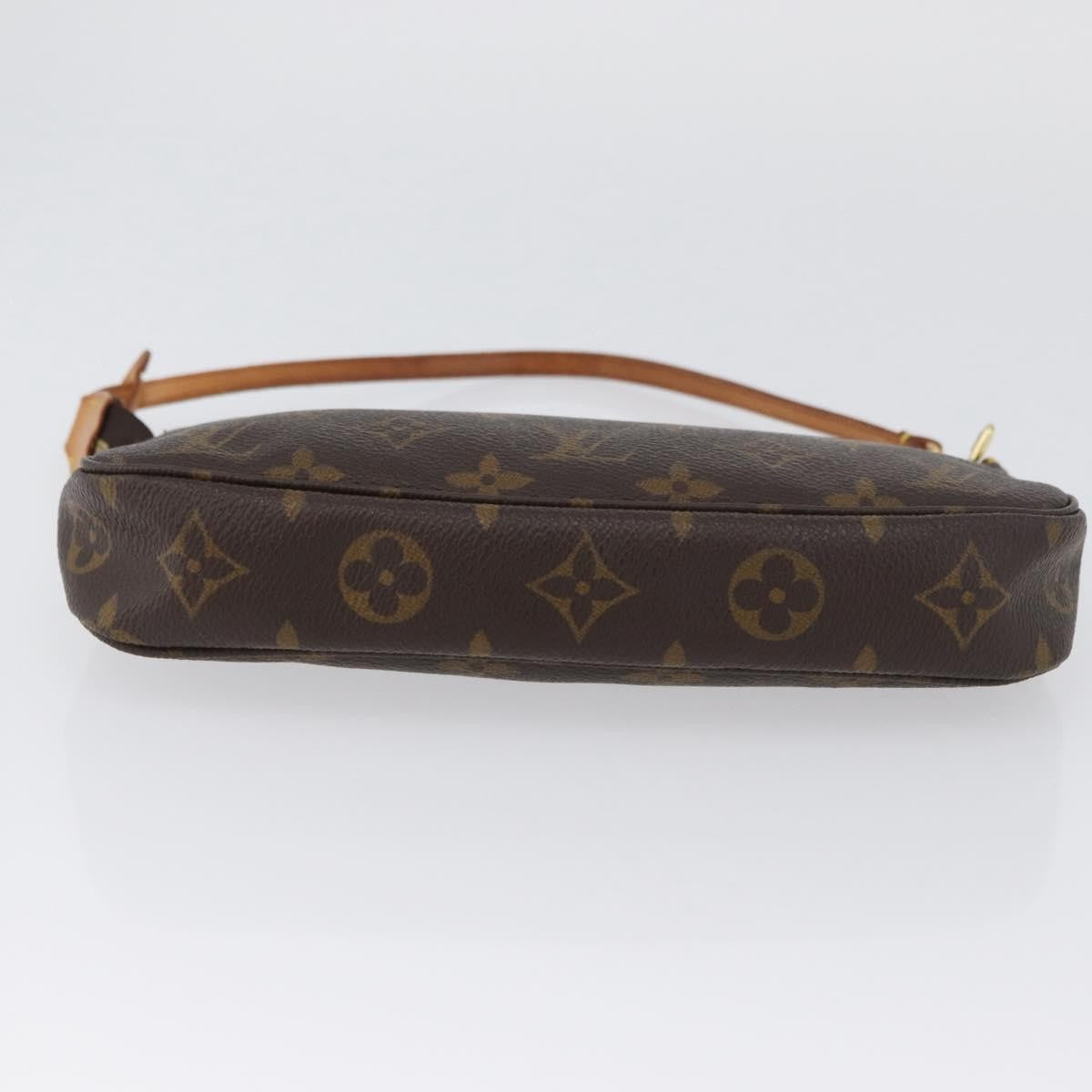 Louis Vuitton Pochette Accessoires Nm Monogram Canvas Brown Canvas Clutche & Pouche Bag (Pre-Owned)