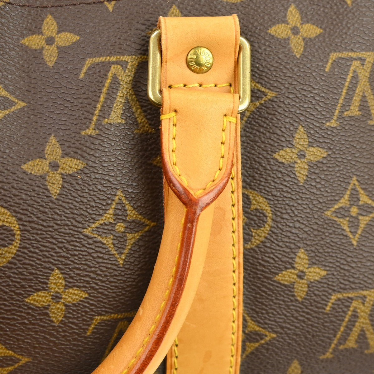 Louis Vuitton Keepall Bag Monogram Canvas Brown Canvas Travel Bag Bag (Pre-Owned)