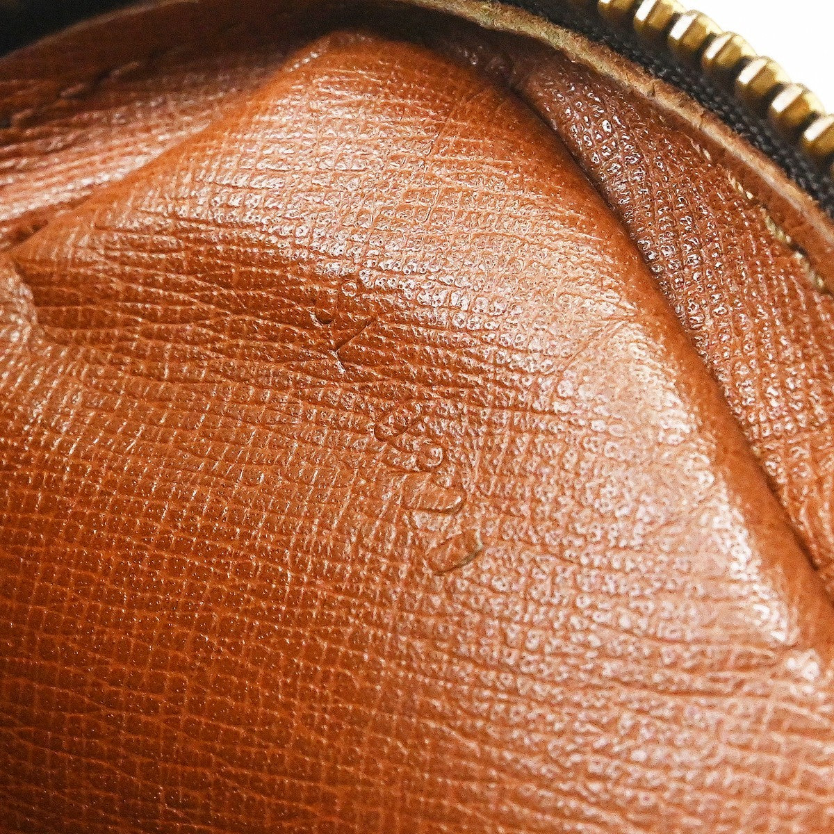 Louis Vuitton Danube Handbag Monogram Canvas Brown Canvas Shoulder Bag Bag (Pre-Owned)
