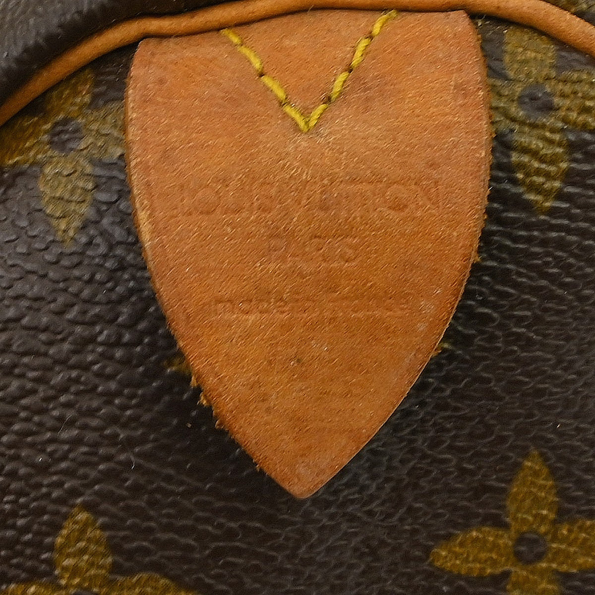 Louis Vuitton Speedy Handbag Monogram Canvas Brown Canvas Handbag (Pre-Owned)