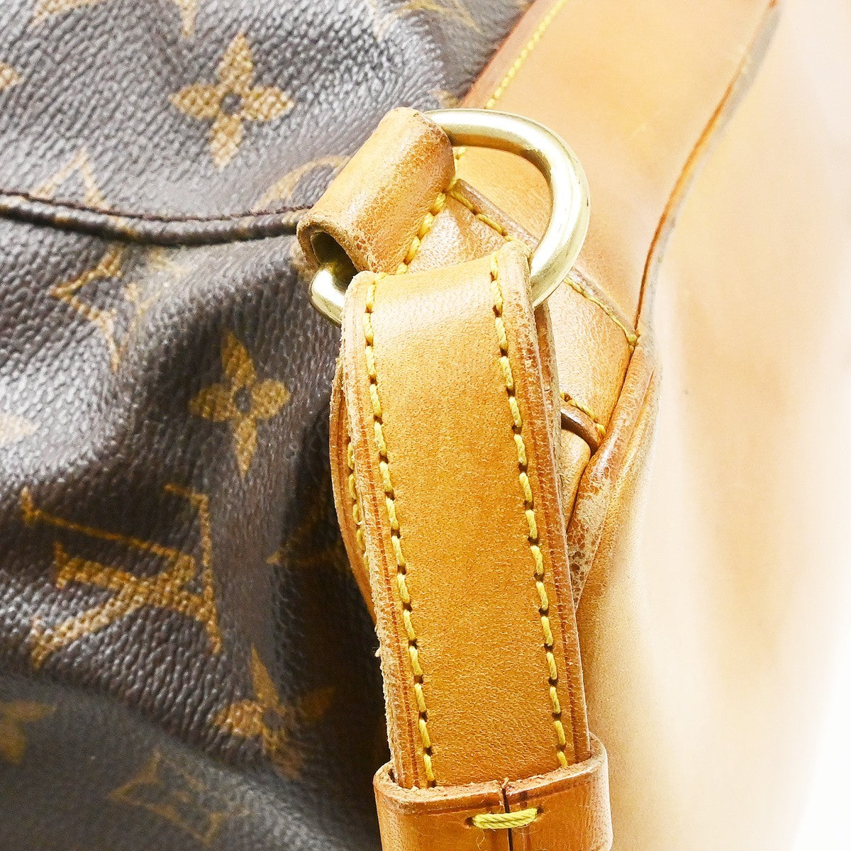 Louis Vuitton Vintage Montsouris Backpack Monogram Canvas Brown Canvas Backpack Bag (Pre-Owned)