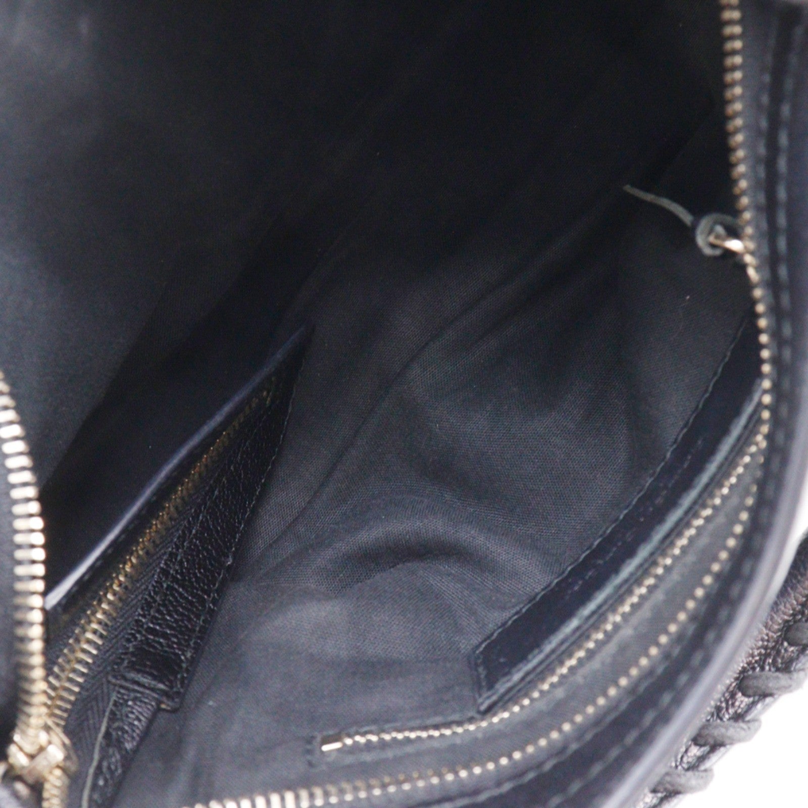 Balenciaga City Classic Metallic Edge Bag Leather Black Leather Handbag (Pre-Owned)