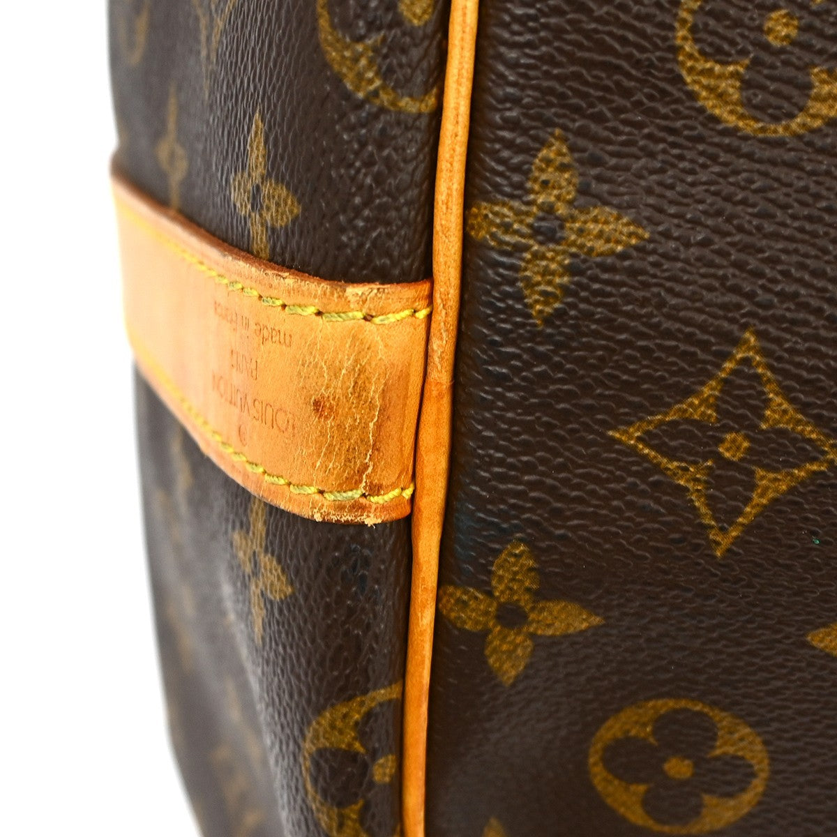 Louis Vuitton Keepall Bandouliere Bag Monogram Canvas Brown Canvas Travel Bag Bag (Pre-Owned)