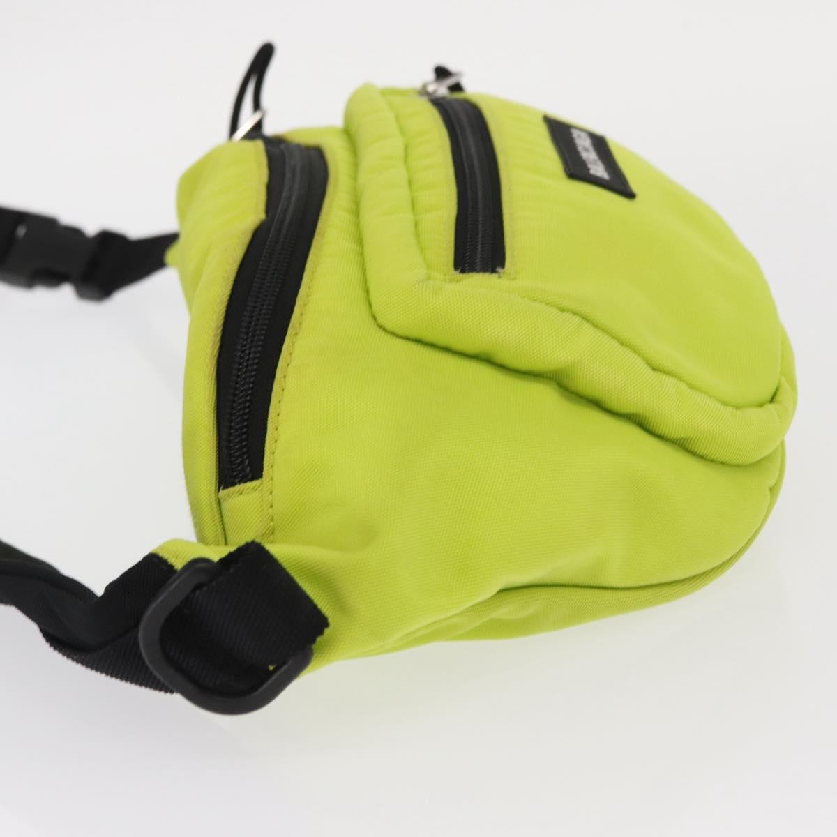 Balenciaga Explorer Belt Bag Nylon Yellow Nylon Shoulder Bag Bag (Pre-Owned)