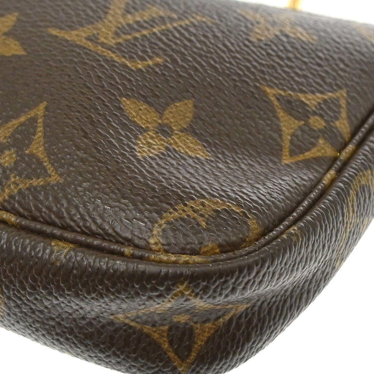 Louis Vuitton Pochette Accessoires Nm Monogram Canvas Brown Canvas Clutche & Pouche Bag (Pre-Owned)