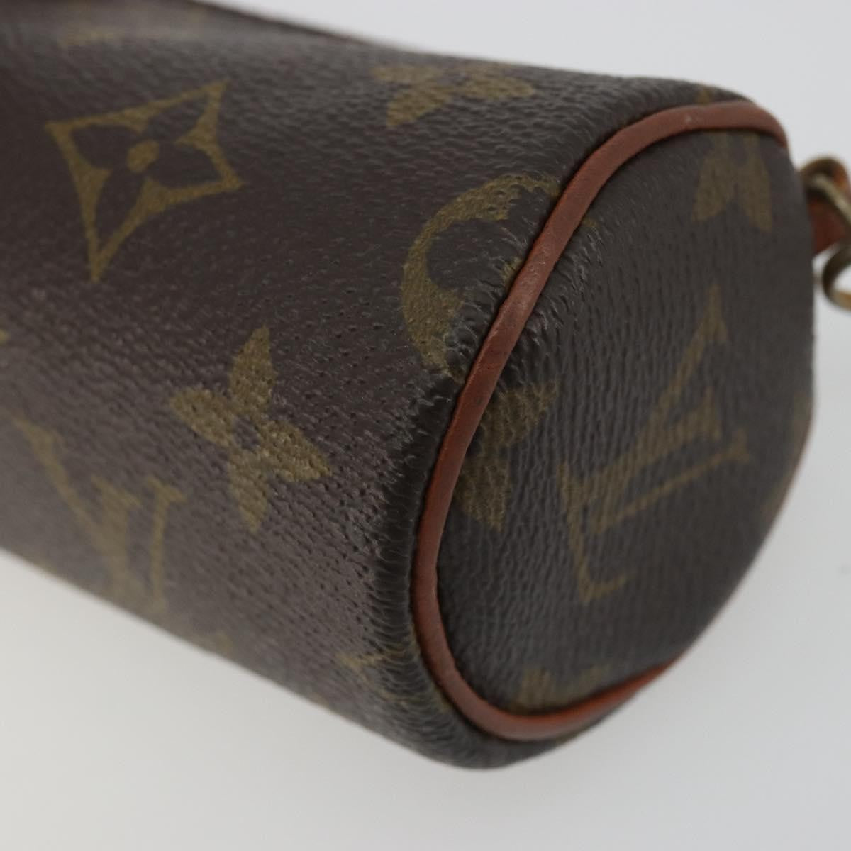 Louis Vuitton Papillon Pochette Monogram Canvas Brown Canvas Clutche & Pouche Bag (Pre-Owned)