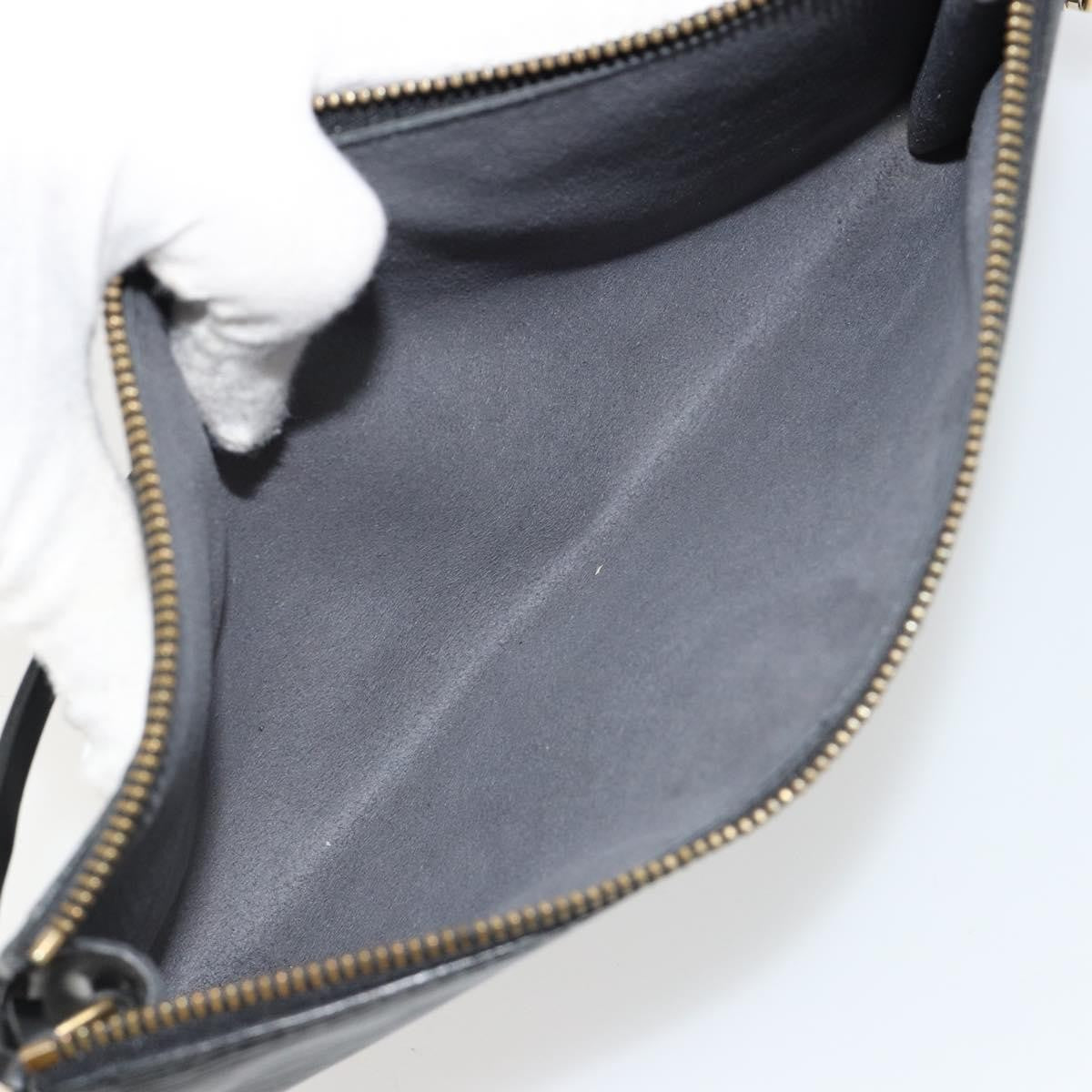Louis Vuitton Pochette Accessoires Epi Leather Black Leather Clutche & Pouche Bag (Pre-Owned)