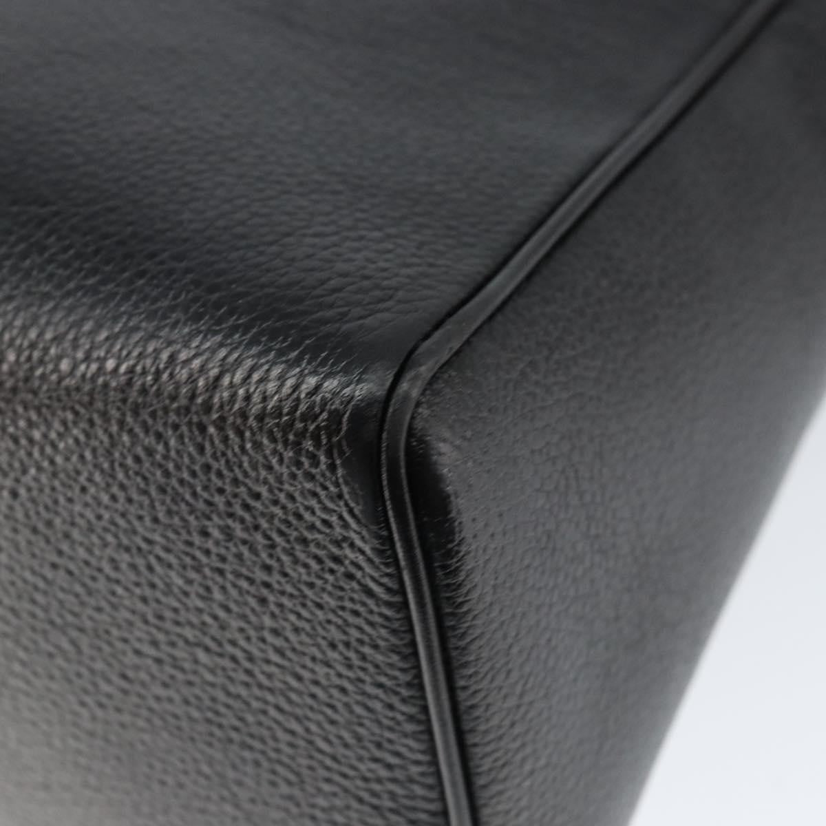 Celine Handbag Leather Black Leather Handbag (Pre-Owned)