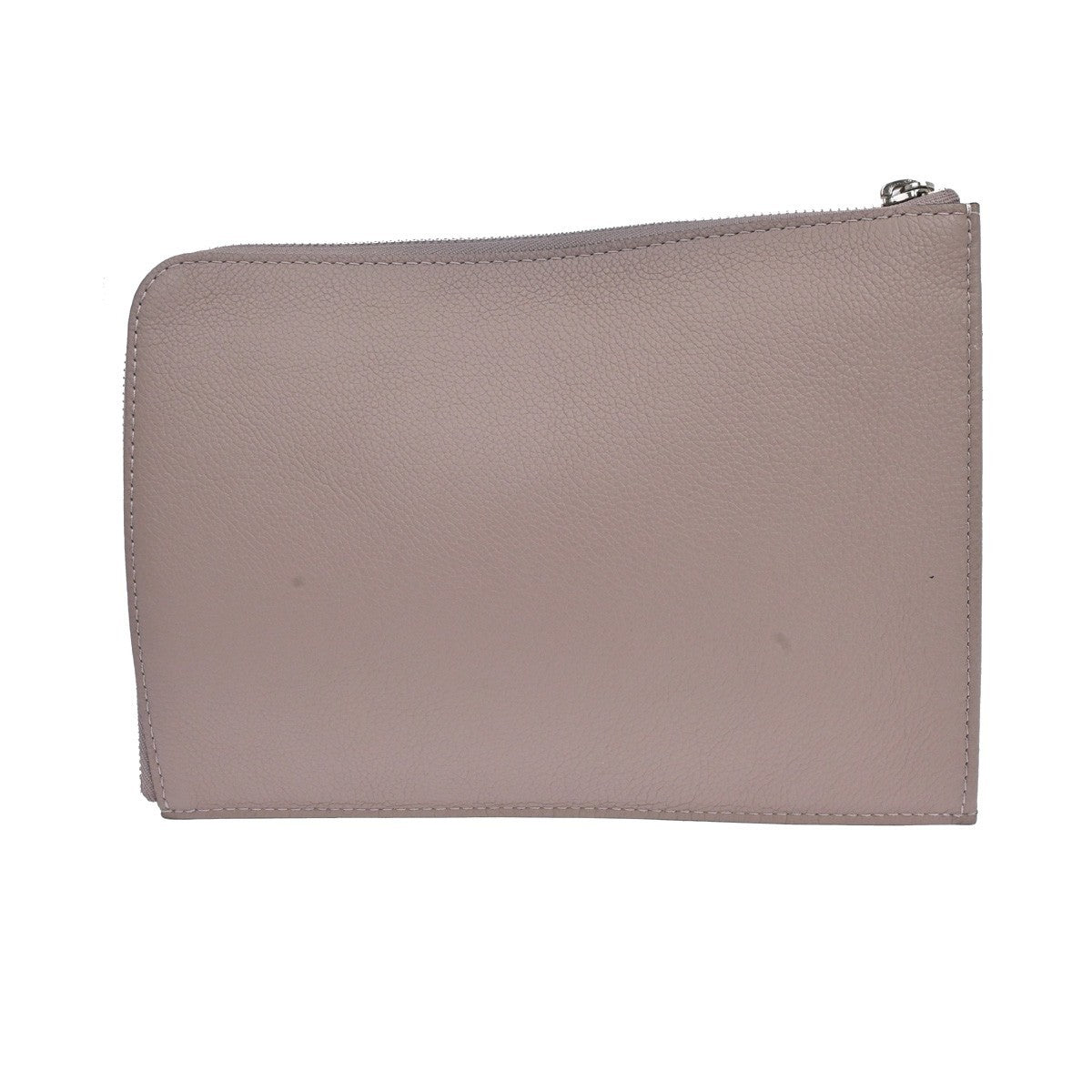 Louis Vuitton Zip Around Pochette Jour Leather Beige Leather Clutche & Pouche Bag (Pre-Owned)