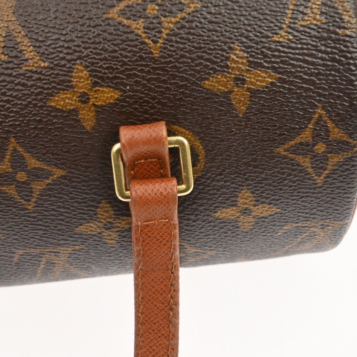Louis Vuitton Papillon Handbag Monogram Canvas Brown Canvas Handbag (Pre-Owned)
