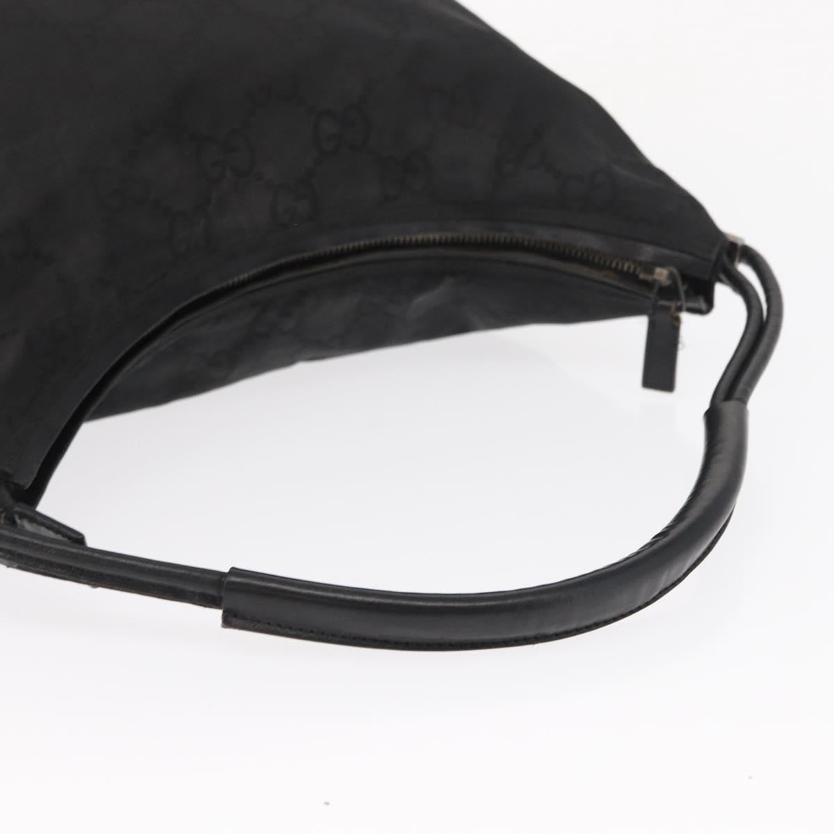Gucci Vintage Hobo Gg Canvas Black Canvas Shoulder Bag Bag (Pre-Owned)